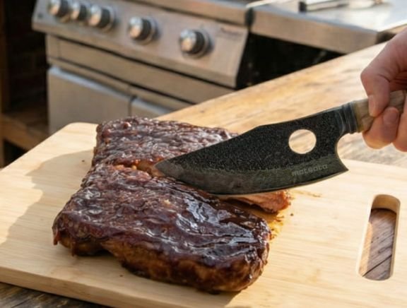 Customer photo of a Matsato knife in the kitchen